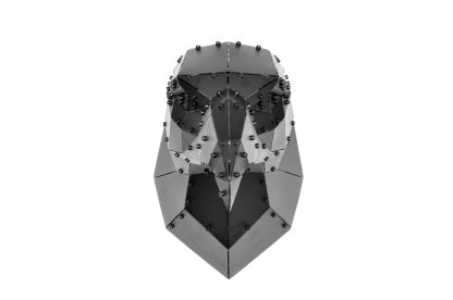 3D Geometrik Metal Kartal Kafası Duvar Dekoru - Görsel 3